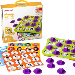 Miniland Learning Values Memory Pair Game