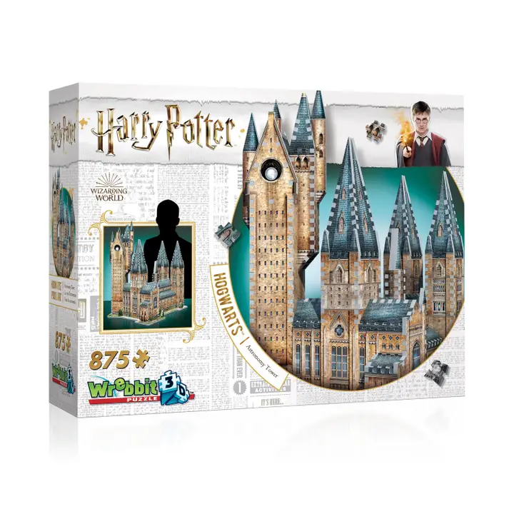 2efbd824fd29759871dccffdab984ad92b75d4fd032439fbdb78941932c2f1b8 Harry Potter's Astronomy Tower 3D Puzzle - Image 2