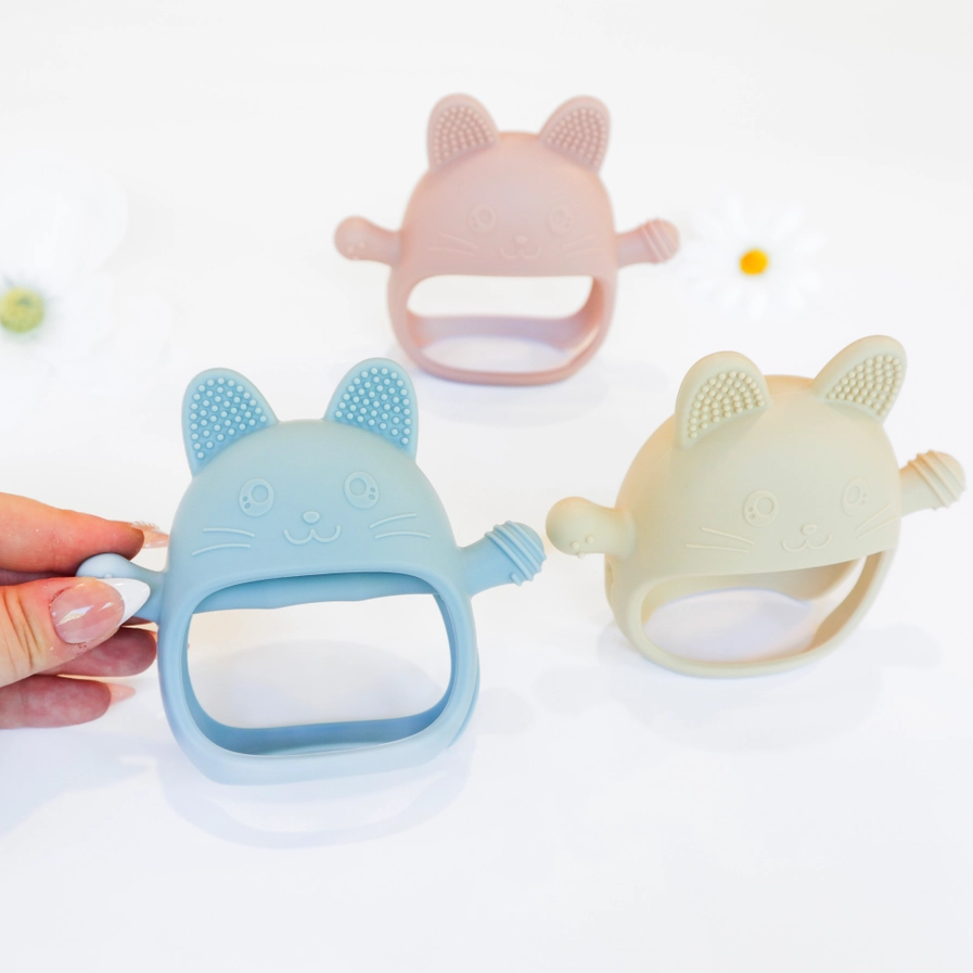 76447dd0c2ffe426aae91ddc77329745ee25e3f79301db6e5a1f57c5b2ed60b8 Baby Bliss Cat Teething Mit - Image 2