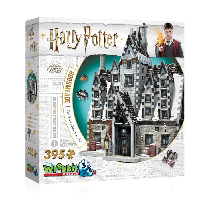 ebddcbb231f25fccdd804db4d80602500daecfa686bd9589b6af6ccc6aa80c11 Harry Potter's Hogsmeade™ - The Three Broomsticks™ 3D Puzzle - Image 2