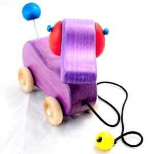 Wooden Dog Pull Toy