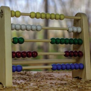 Multicoloured Wooden Abacus