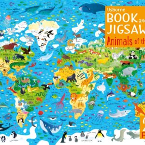 Usborne's Book and Jigsaw: Animals of the World