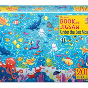 Usborne's Book and Jigsaw: Under the Sea Maze