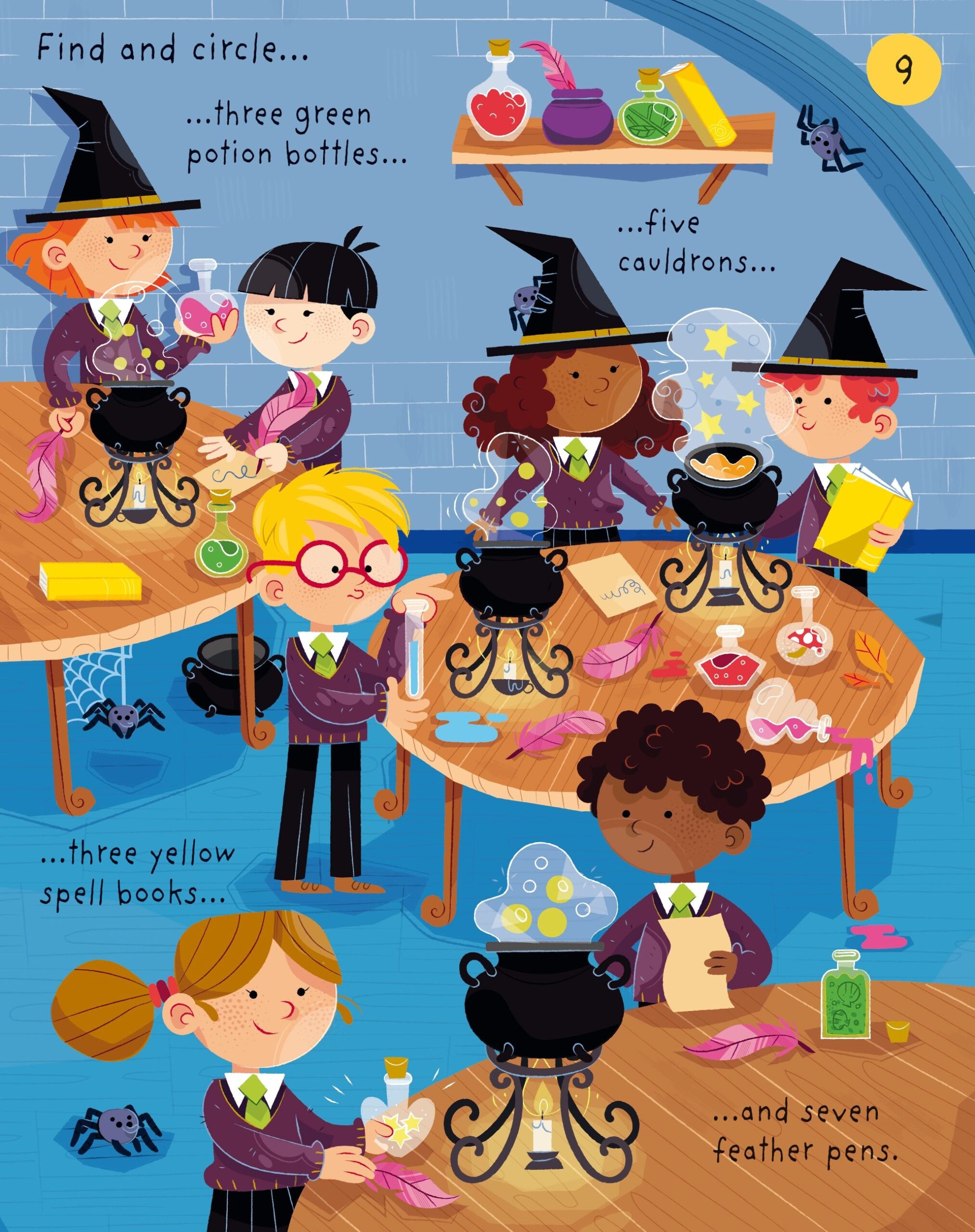 9781803700823_spread_image Little Children's Halloween Puzzles - Image 2