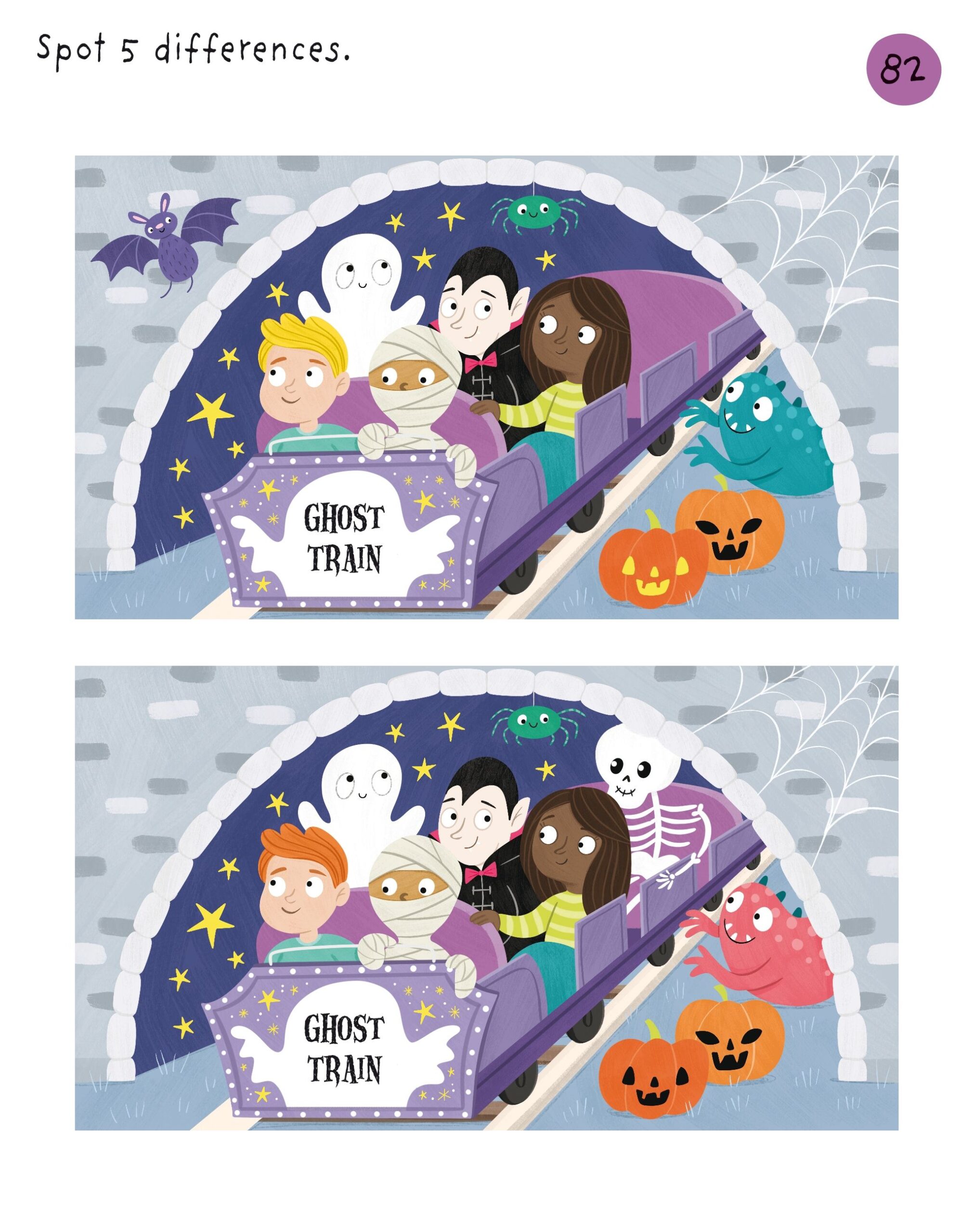 9781803700823_spread_image_2_ Little Children's Halloween Puzzles - Image 4