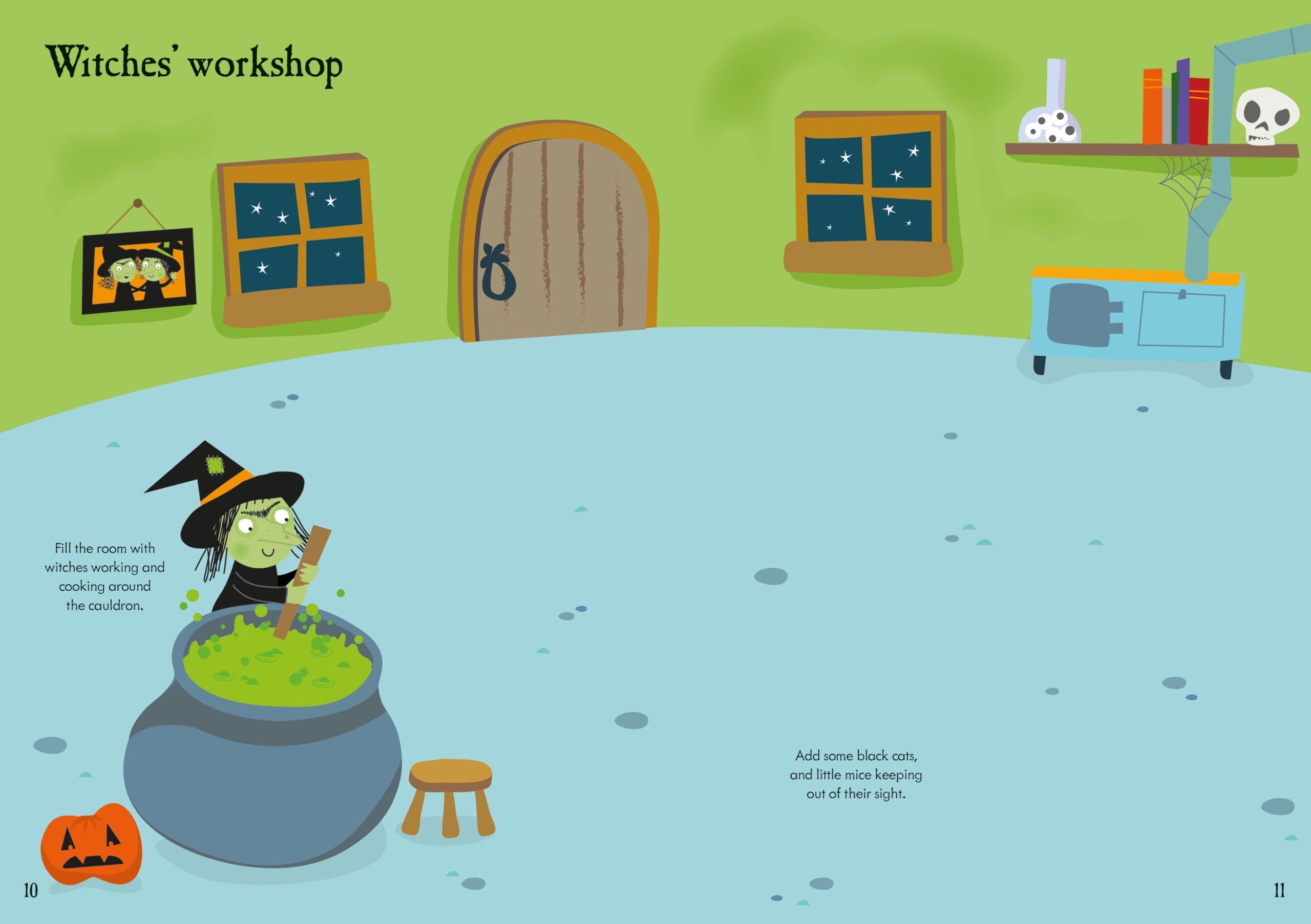 9781805075172_spread_image_3_ Little First Stickers Halloween - Image 3