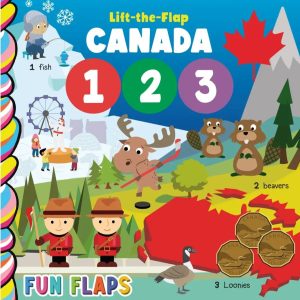 Canada 123 Fun Flaps - An Interactive Lift-the-flaps Book