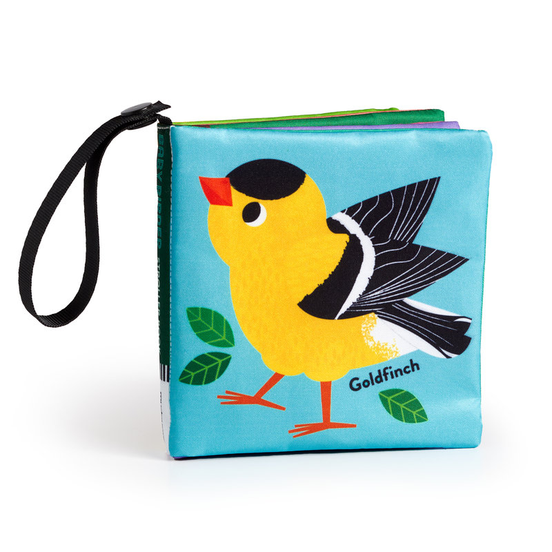 74b7fd65060b5bfbd695fdd933ba43e2f2986f6162592f22ca3902de9acc2557 Baby Birder Crinkle Fabric Stroller Book