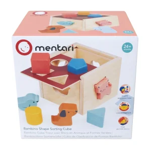 Mentari Toys- Bambino Shape Sorting Cube