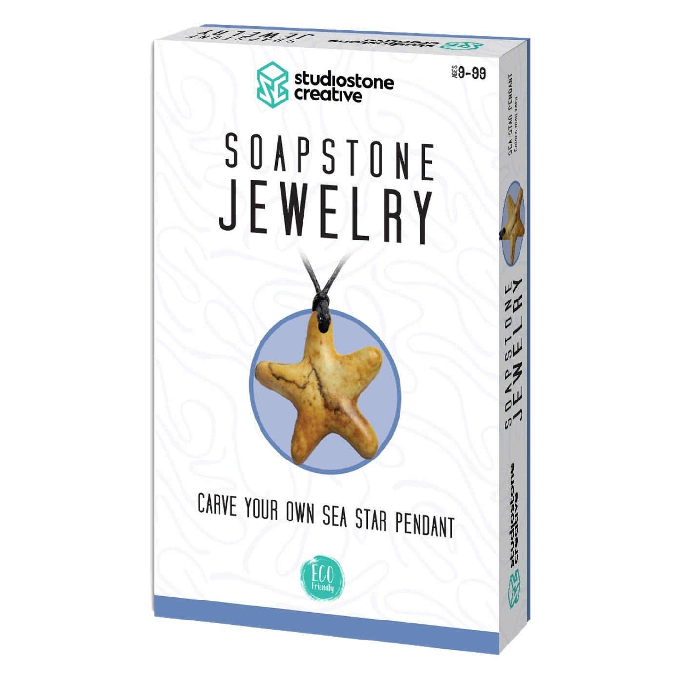 2026/03/1000015323.jpg Sea Star Soapstone Pendant Jewelry Carving Kit